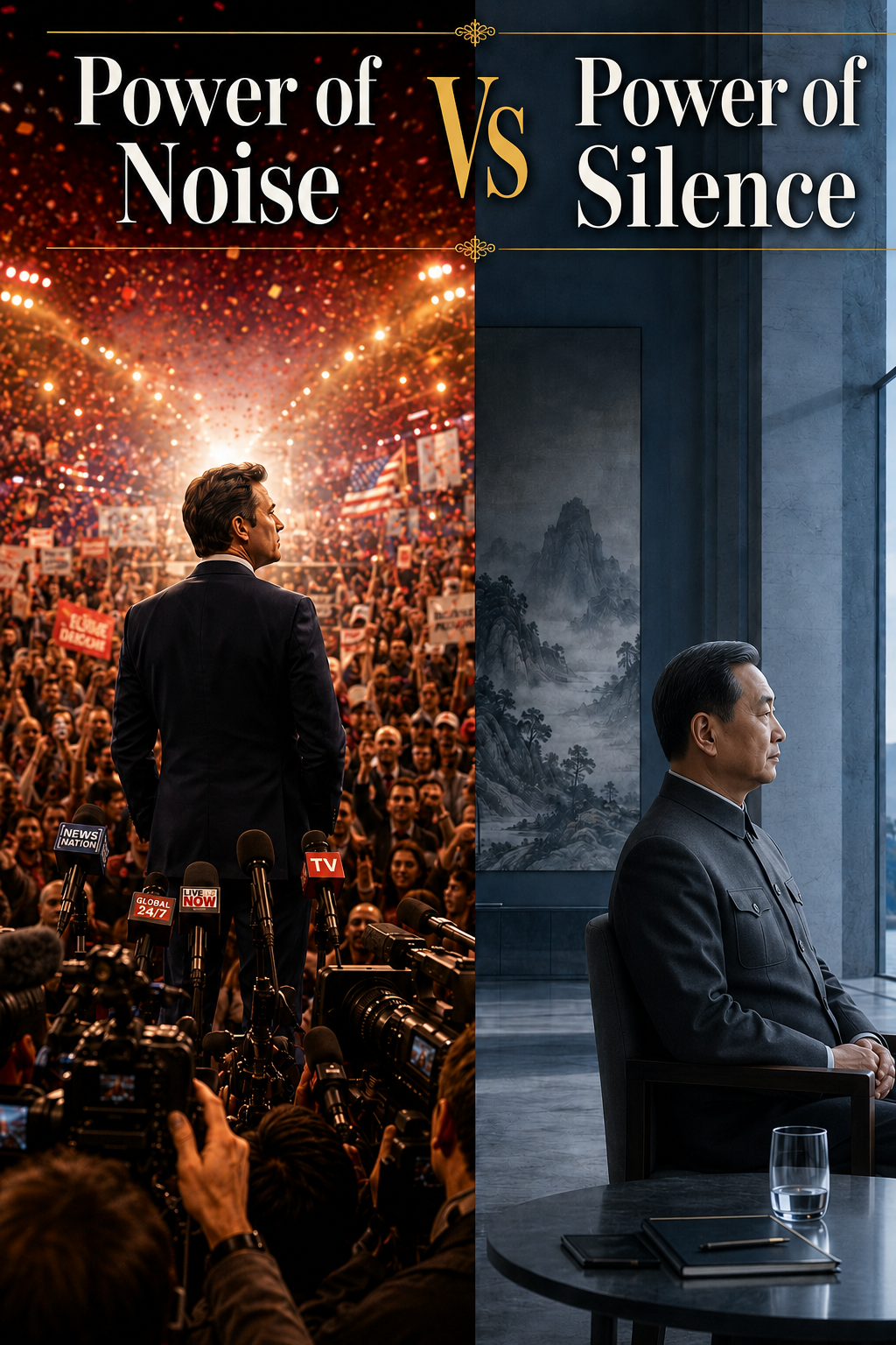 Power of Noise Vs Power of Silence No. 20